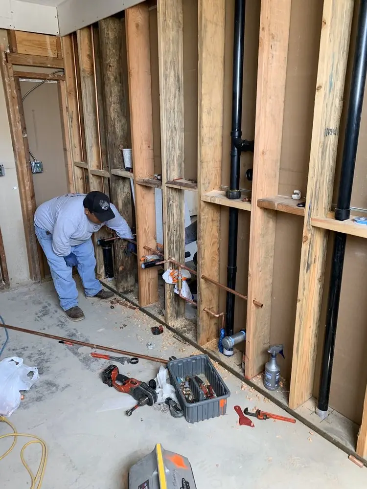 Commercial rough-in plumbing for Commercial Plumbing in Foxfire